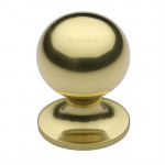 M Marcus Heritage Brass Ball Design Cabinet Knob 38mm 